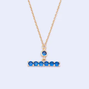 Knight & Day Sapphire T Bar Q526NTR