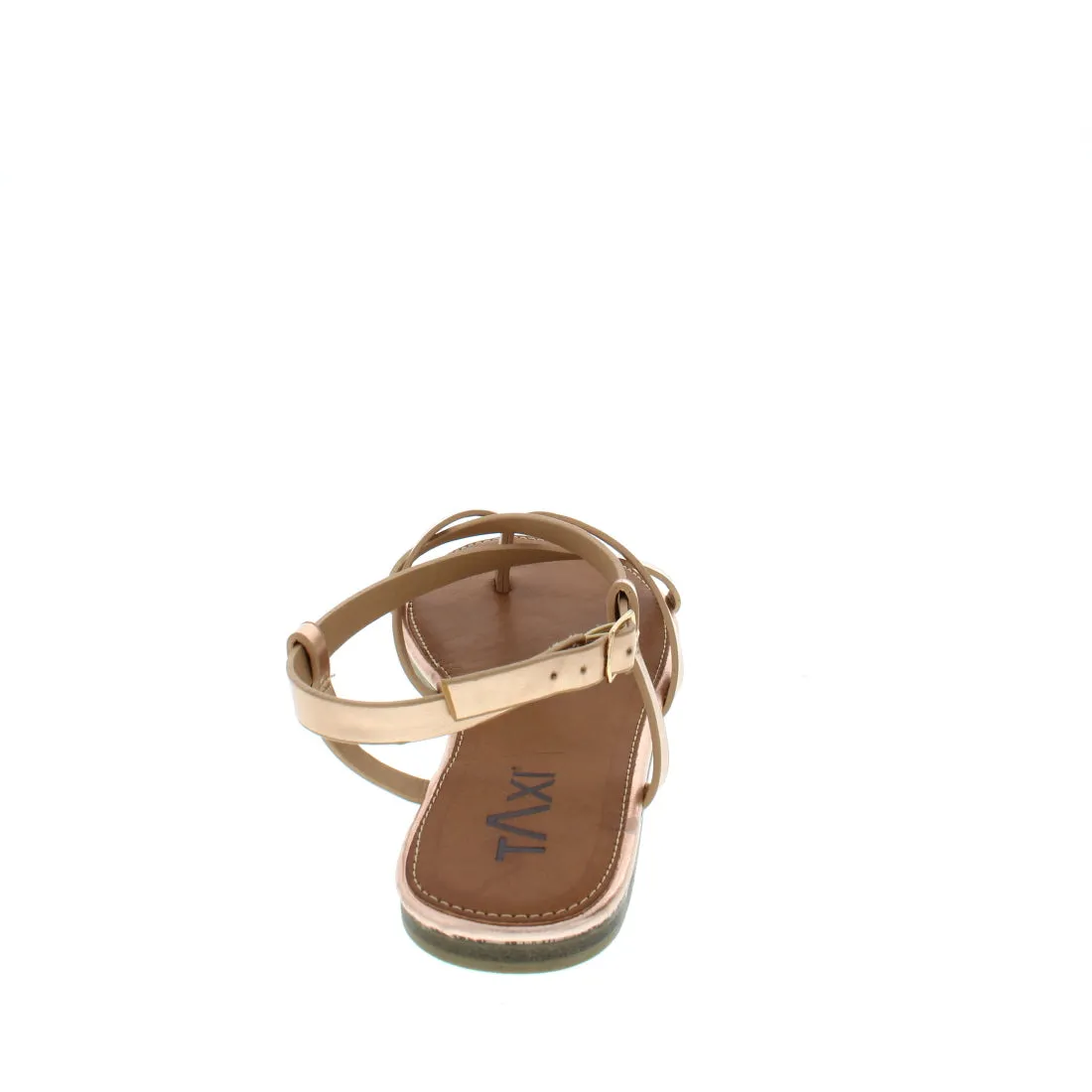 LA CROSS STRAP SANDAL W TOE PIECE BACKSTRAP