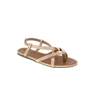 LA CROSS STRAP SANDAL W TOE PIECE BACKSTRAP