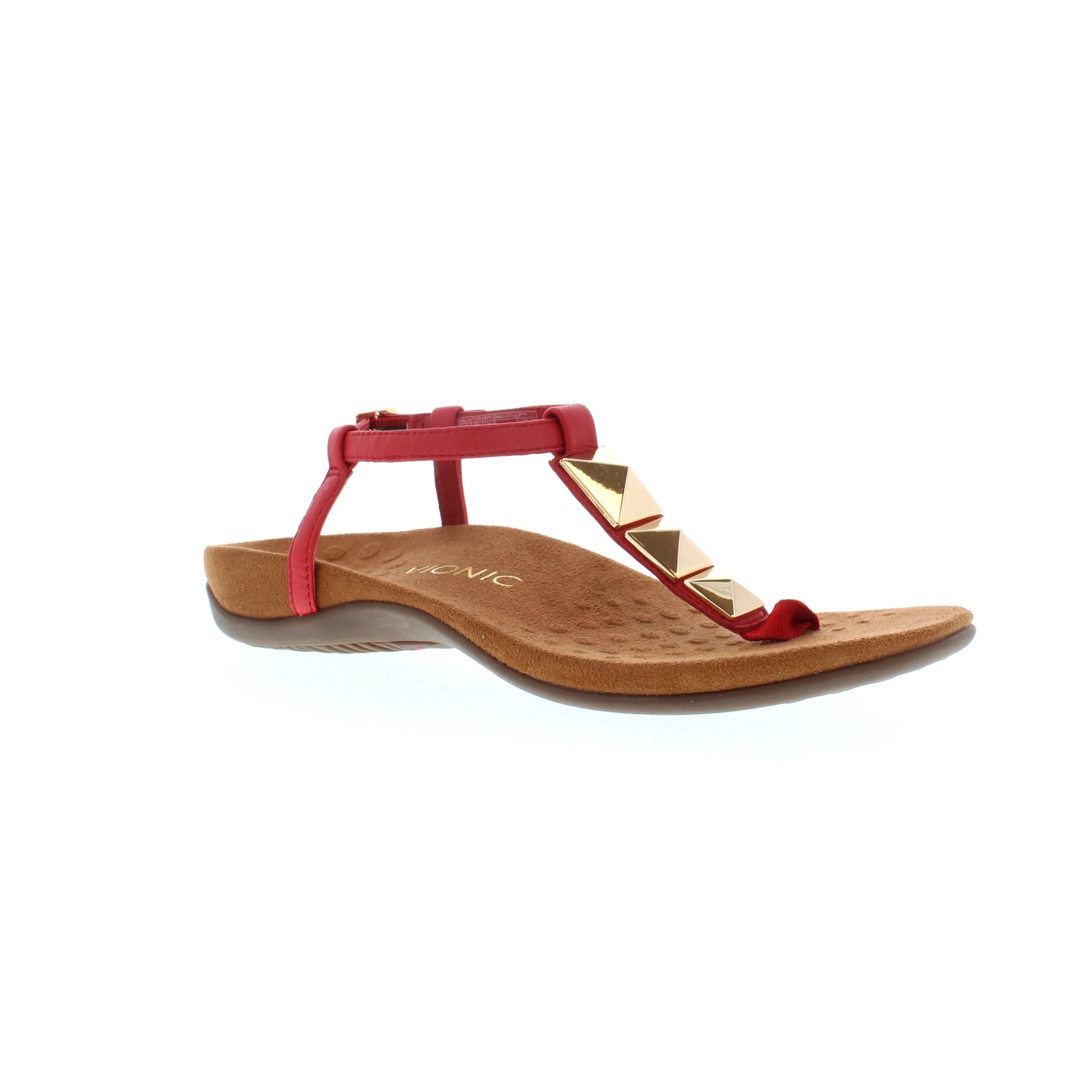LA T-STRAP GEOMETRIC STUDS SDL