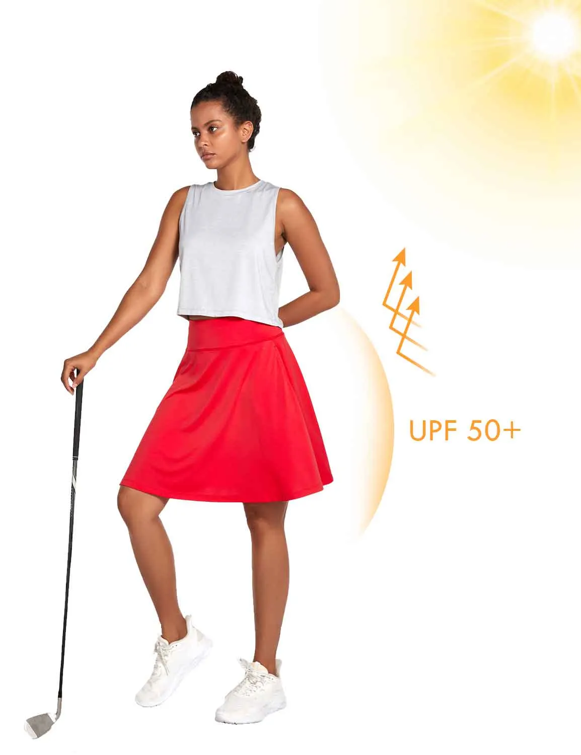 Laureate UPF50  Pleated Skort