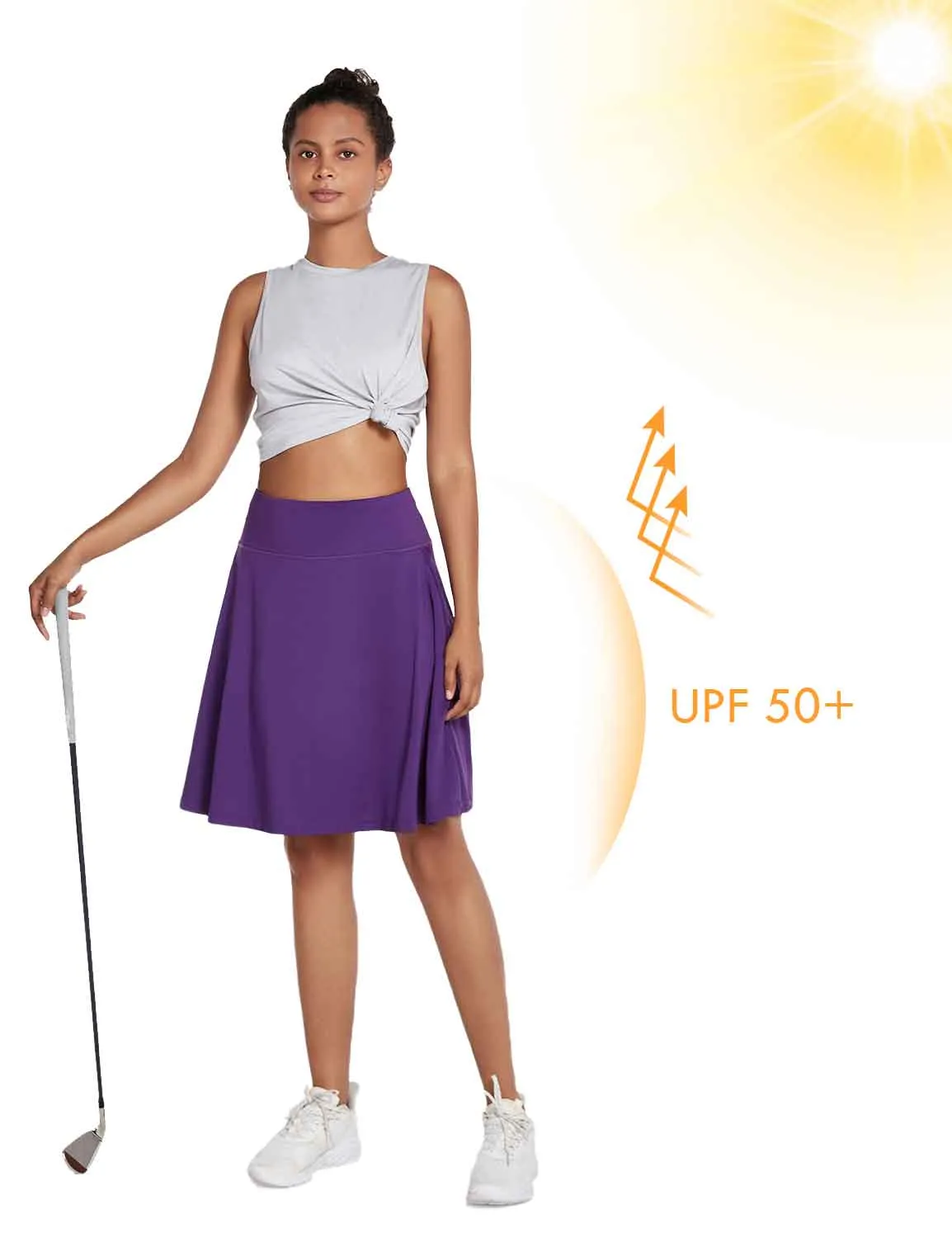 Laureate UPF50  Pleated Skort