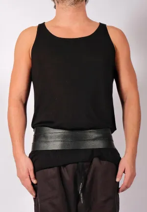 Leather Tuxedo Belt