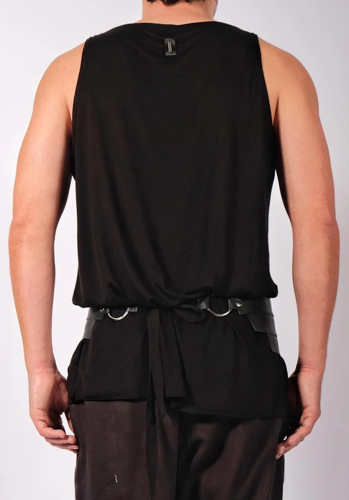 Leather Tuxedo Belt