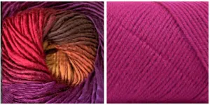 LIGHT FUCHSIA   ORCHID (100% ACRYLIC) - Embossed Natura Hat KIT