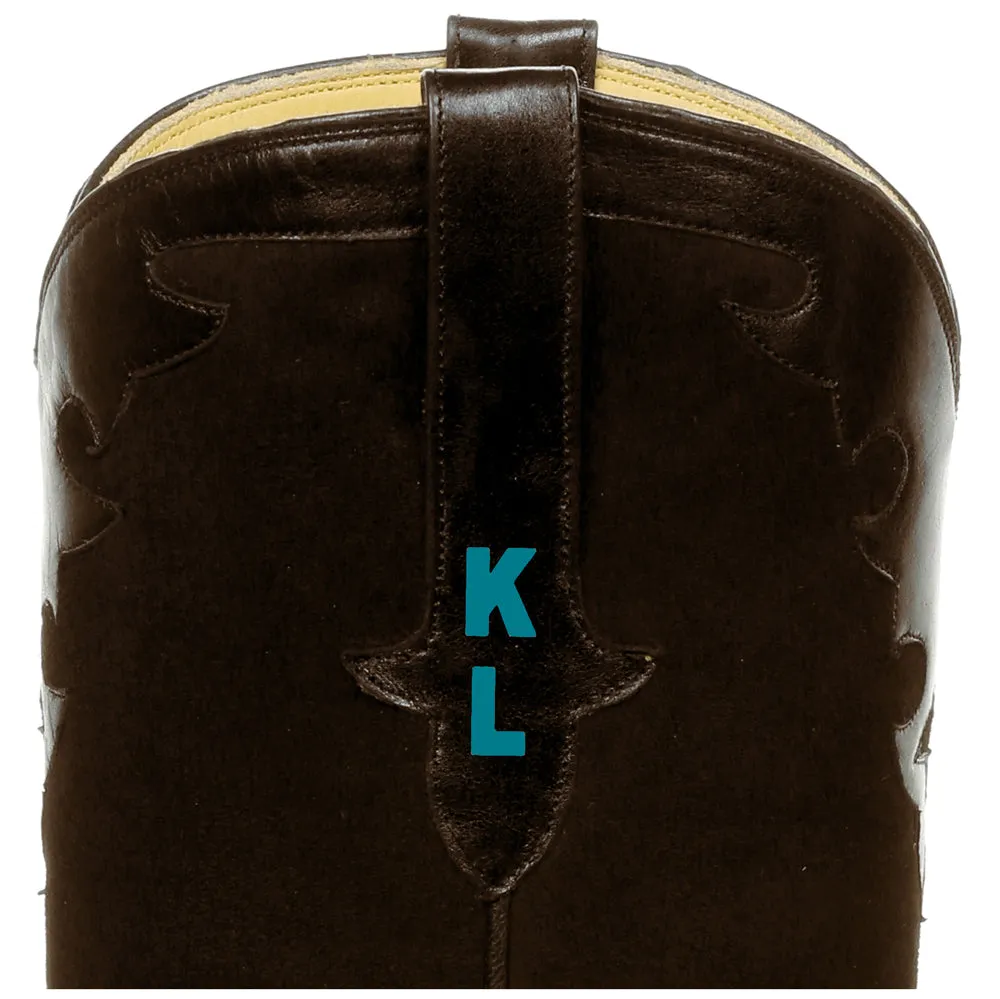 Little Black or Brown Boot 14" - with personalization