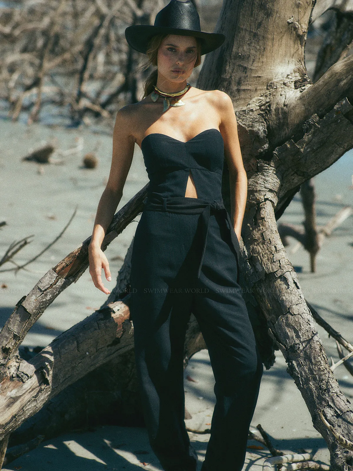 Lizzy Detail Jumpsuit ::RET