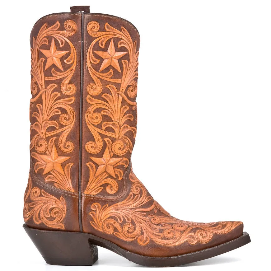 Longhorn & Stars Full 12"