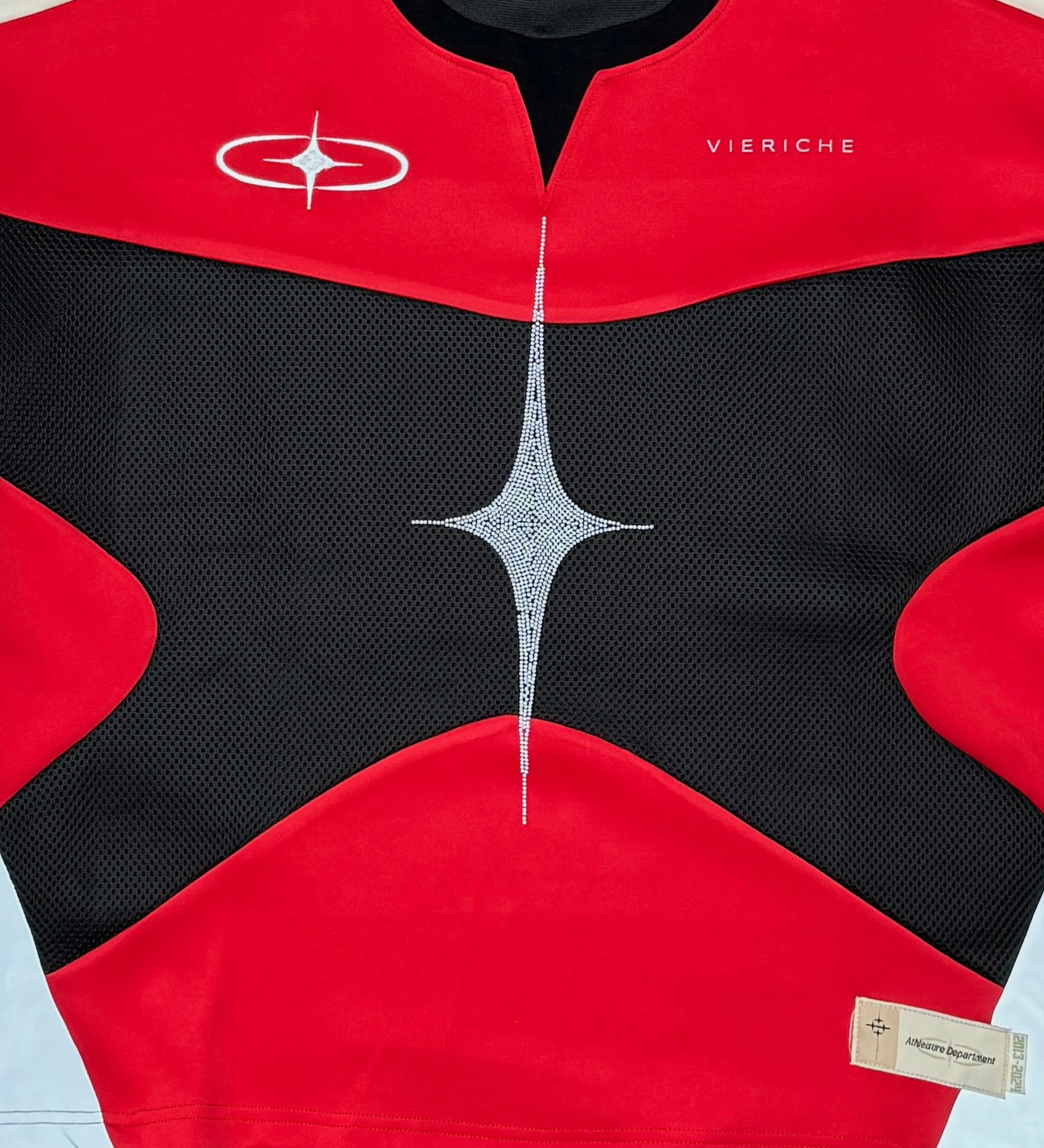 Luxury sport cropped jersey