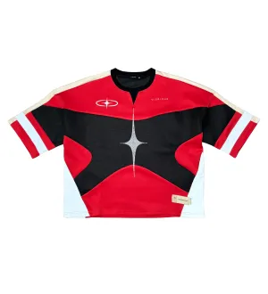 Luxury sport cropped jersey