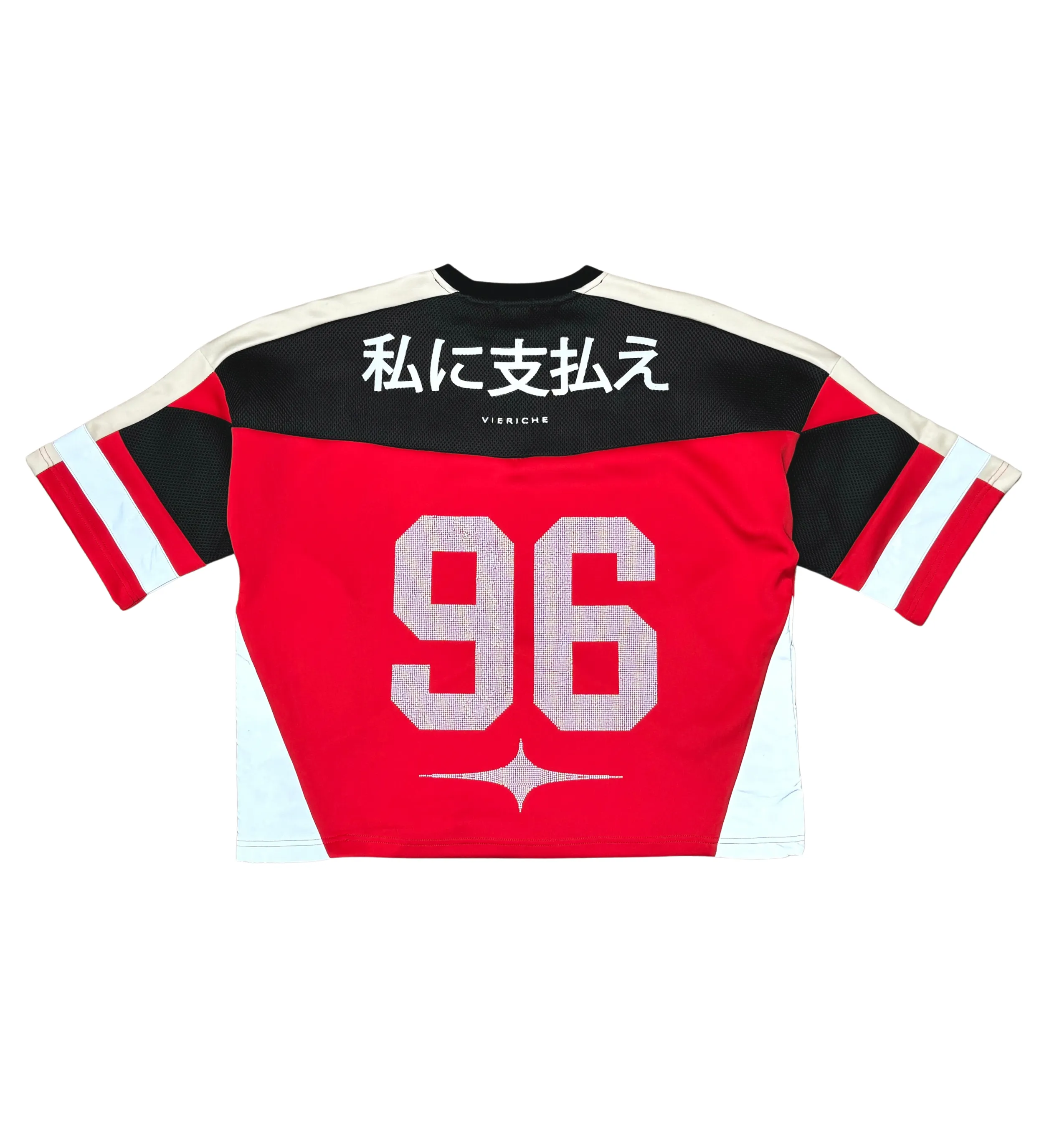 Luxury sport cropped jersey