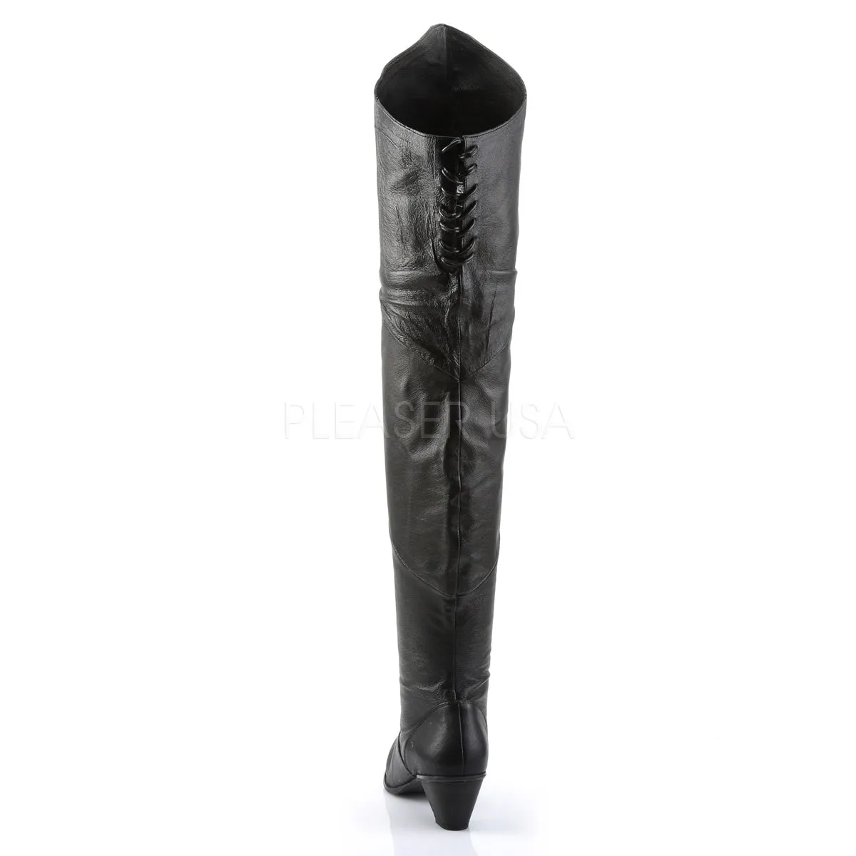 MAIDEN-8828  Black Leather (P)