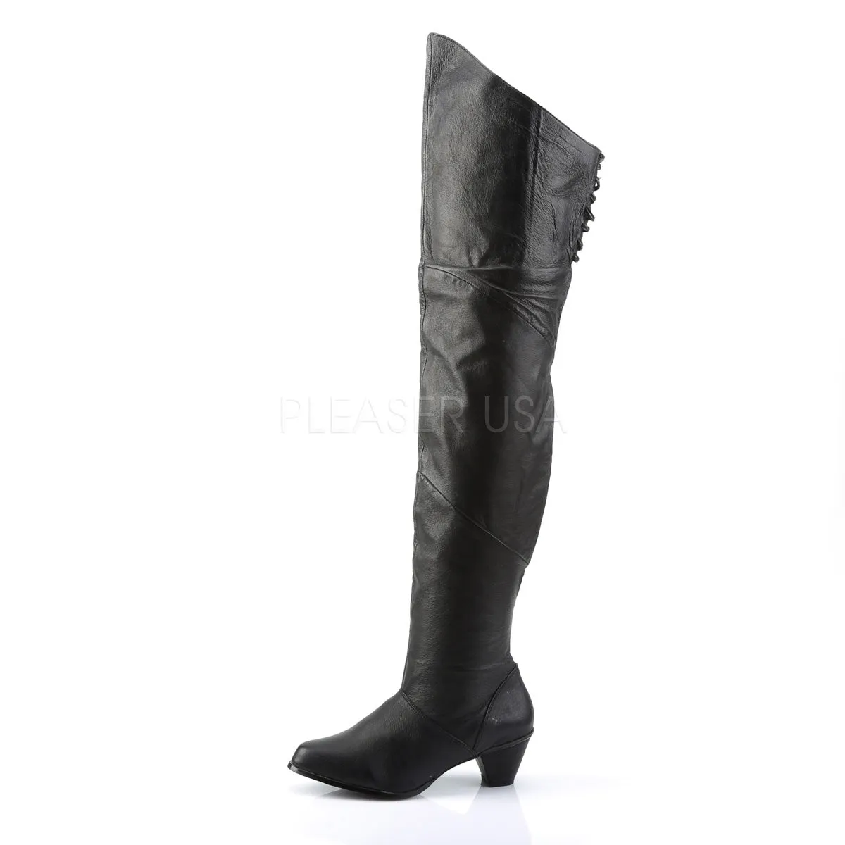 MAIDEN-8828  Black Leather (P)