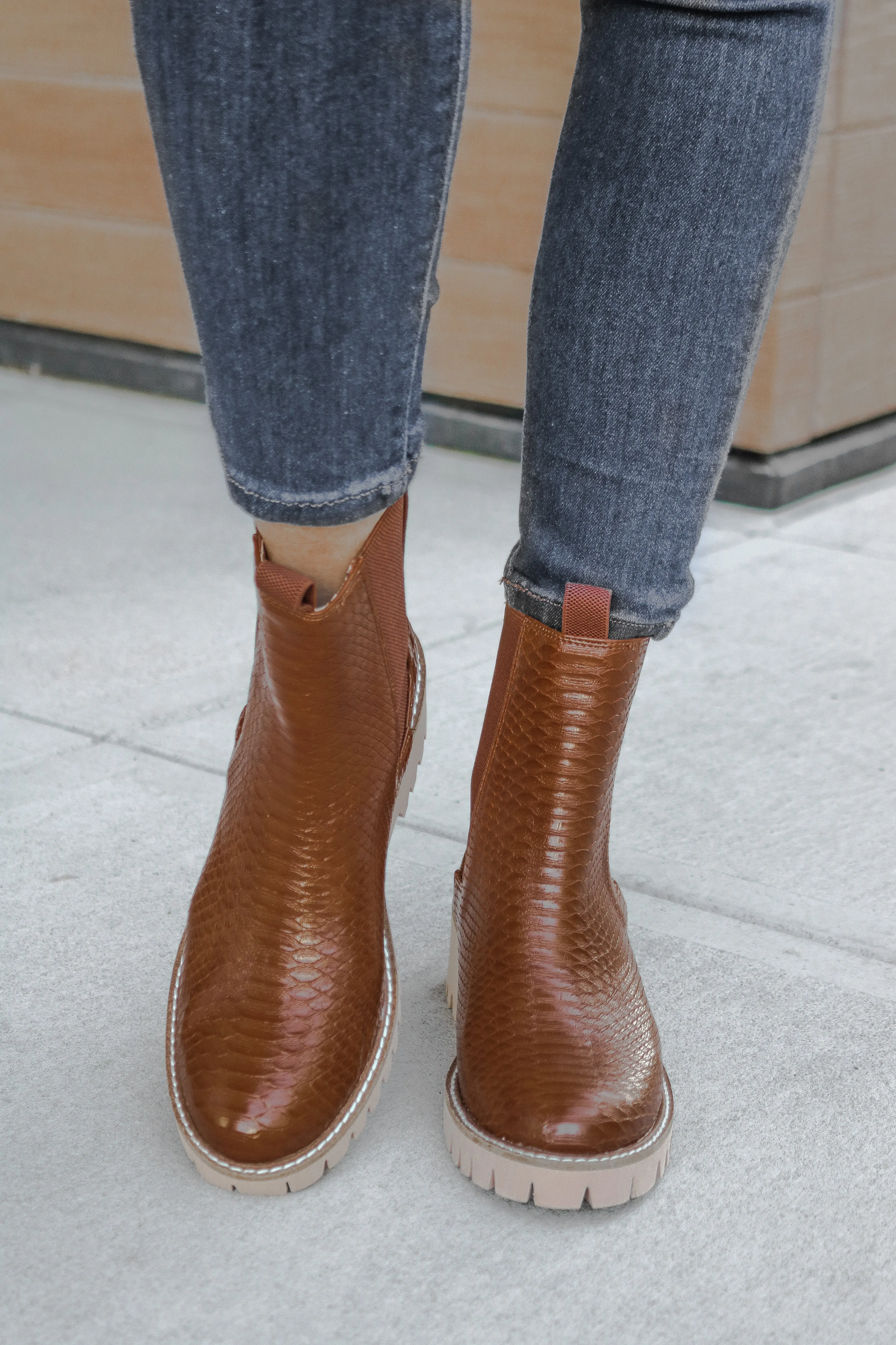 Matisse: Chase Boot in Cognac