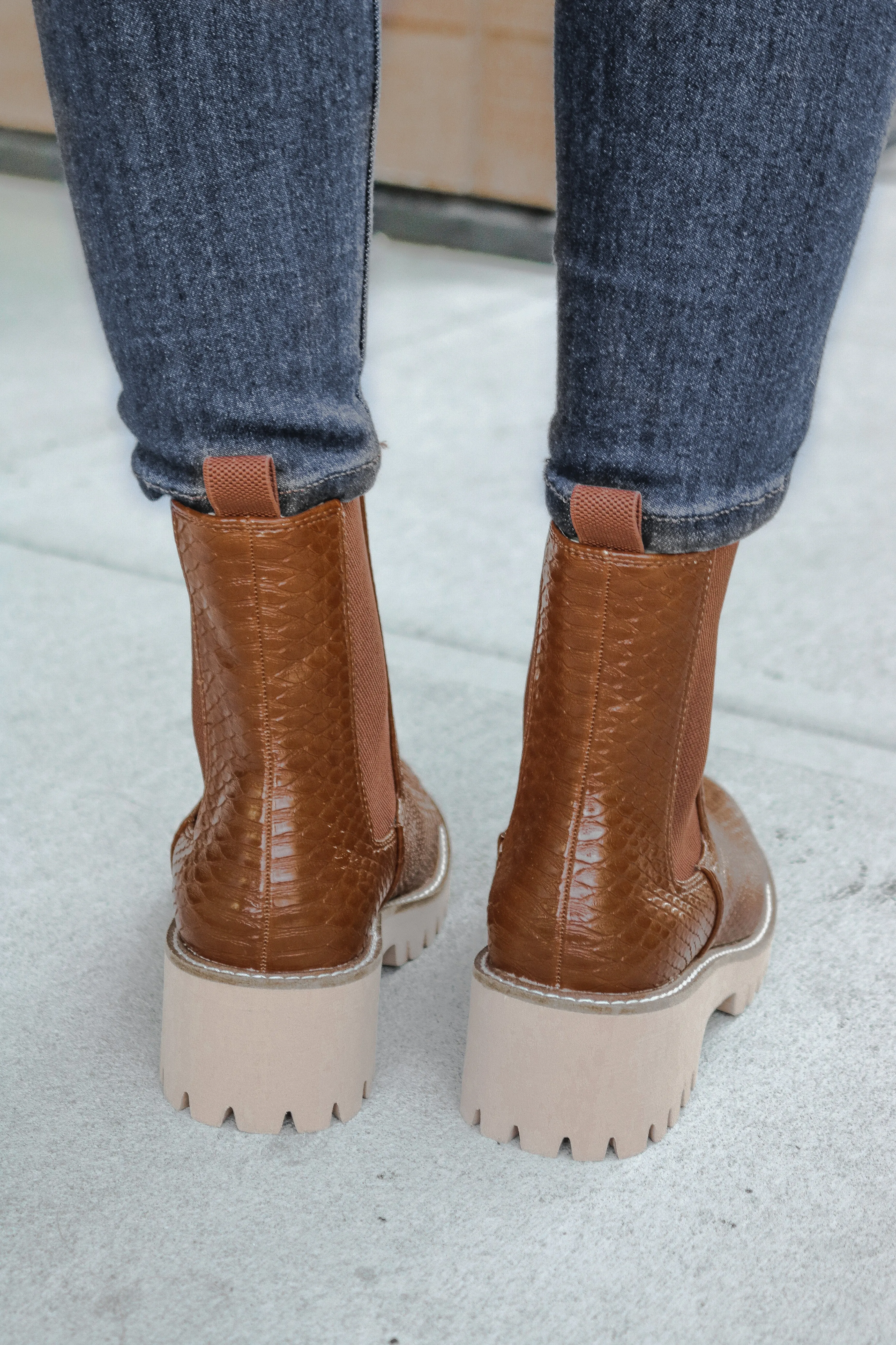 Matisse: Chase Boot in Cognac