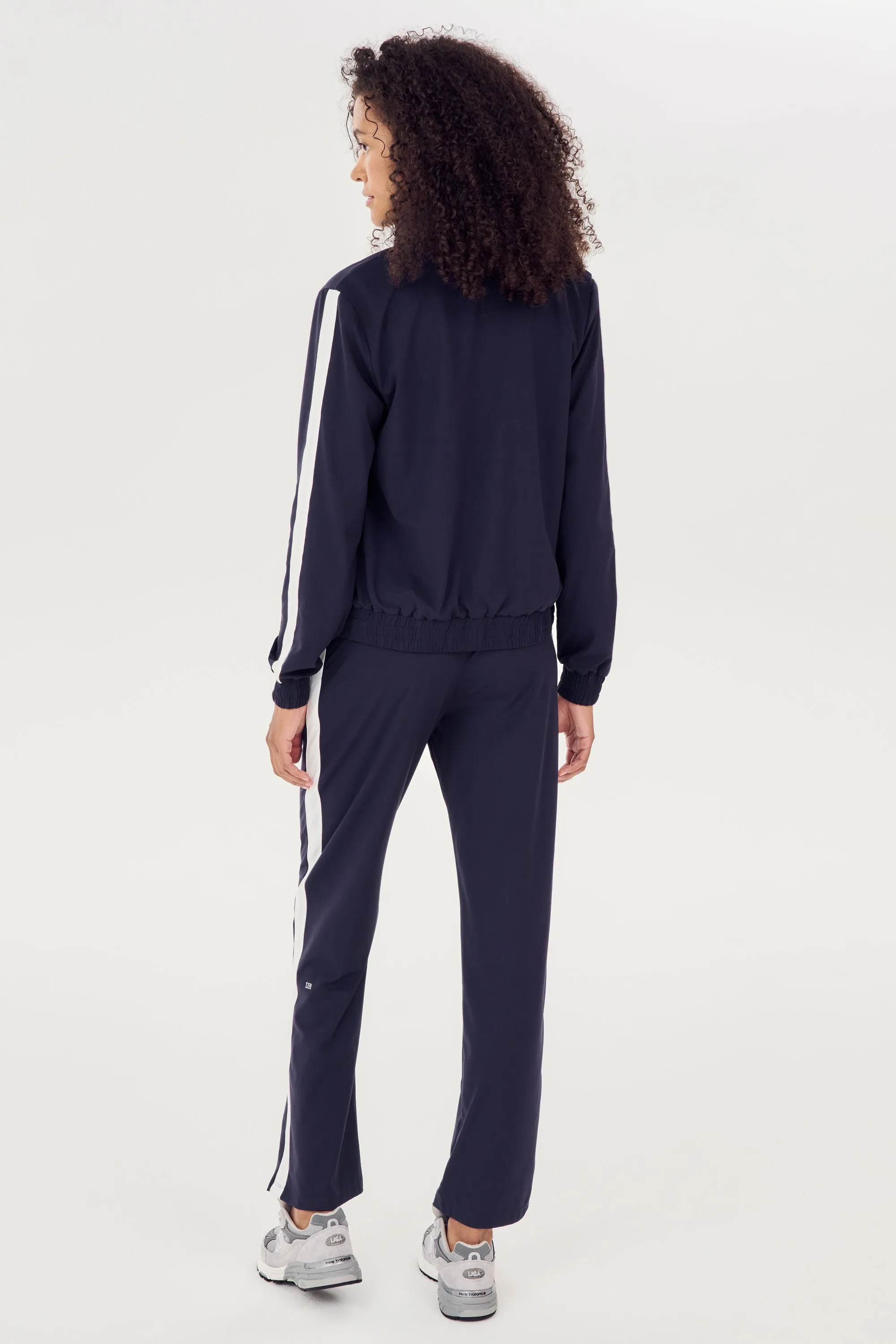 Max Rigor Track Jacket - Indigo/White