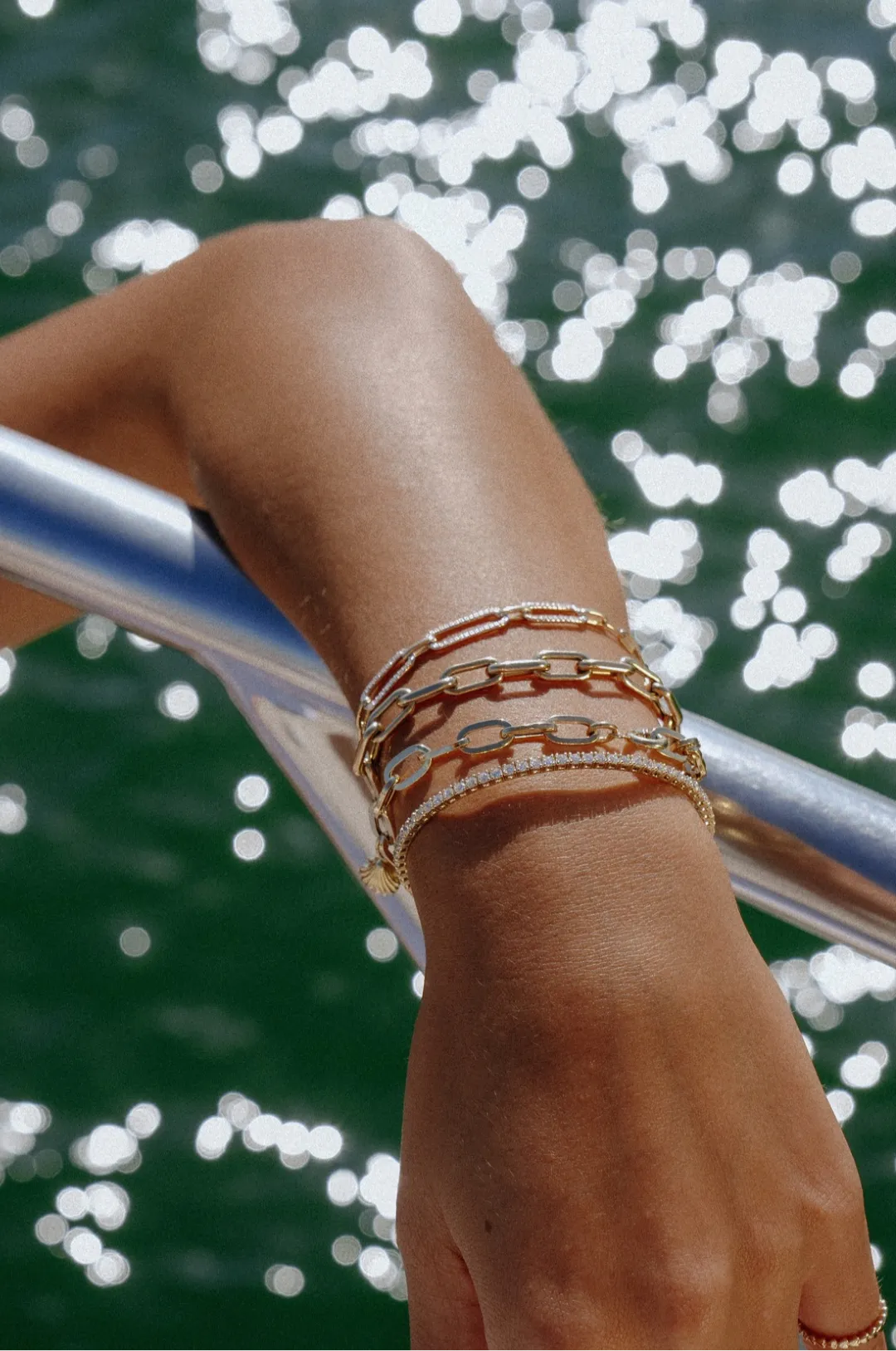 Medium Open Link Chain Bracelet