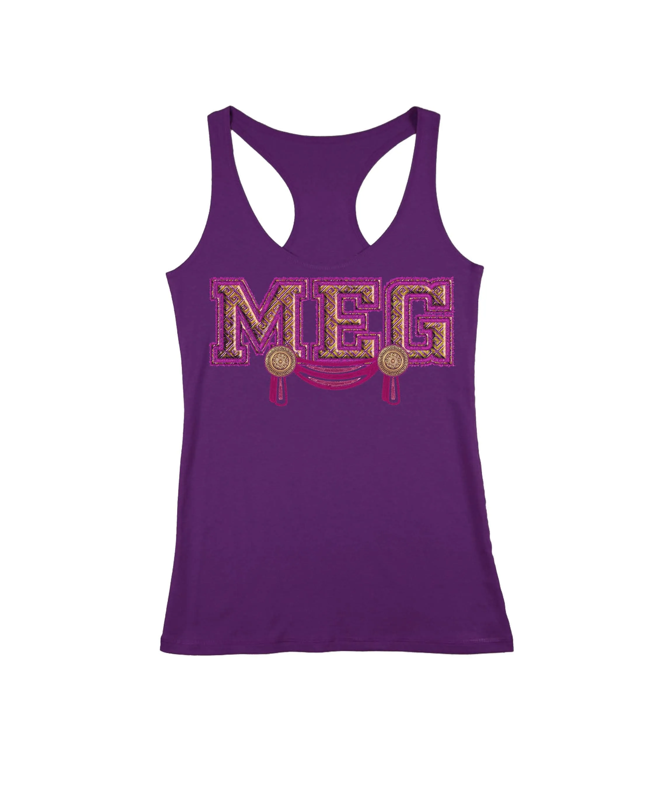 MEG Sorority Letters