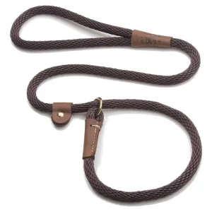 Mendota Rope Slip Lead Dark Brown