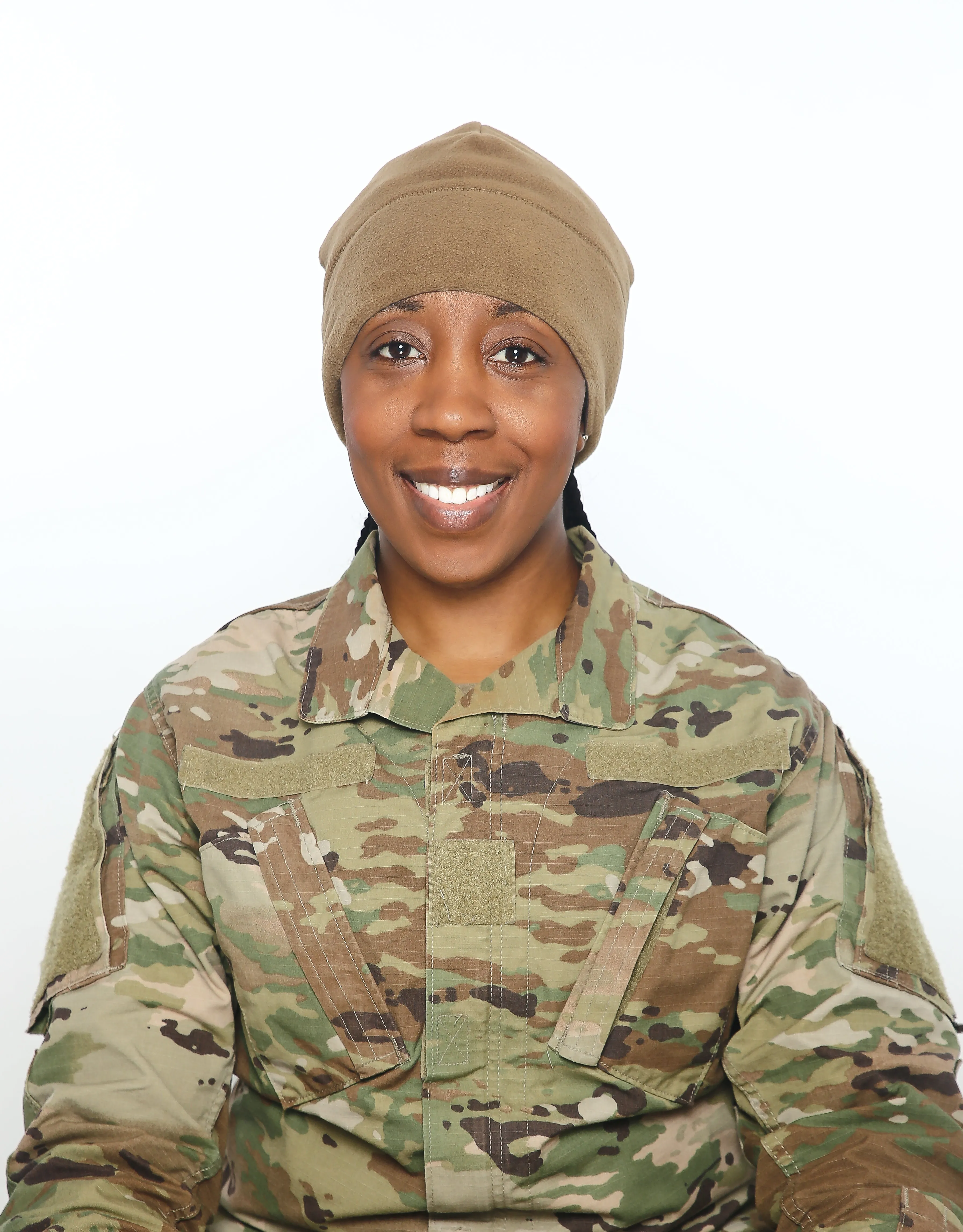 Military Watch Cap - Coyote Brown