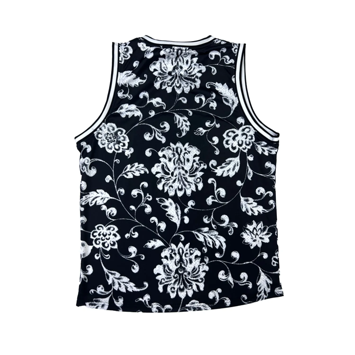 MOBB Basketball Jersey - Black Floral