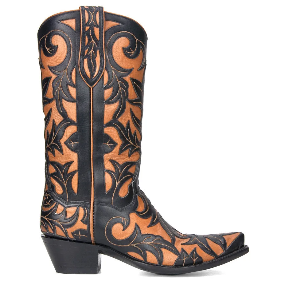 Monet 12" - Black/Tan