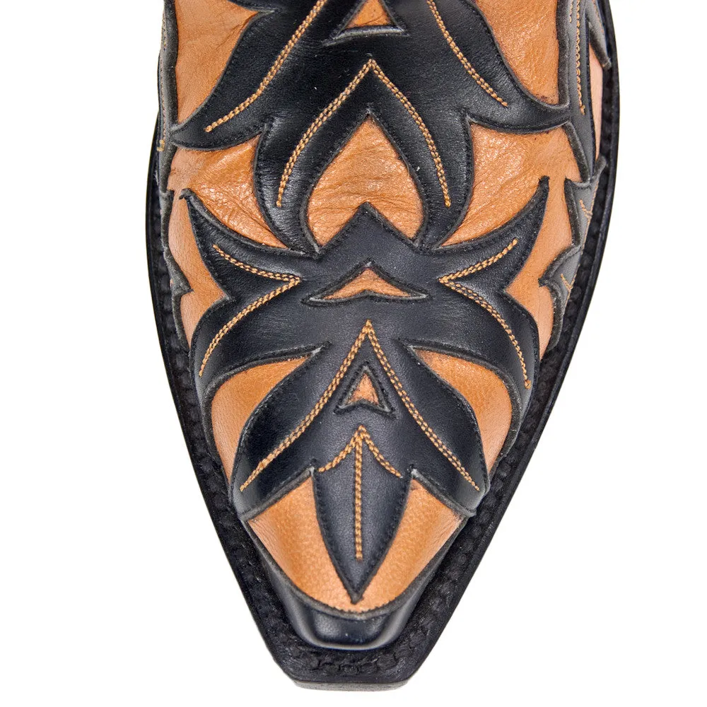 Monet 12" - Black/Tan