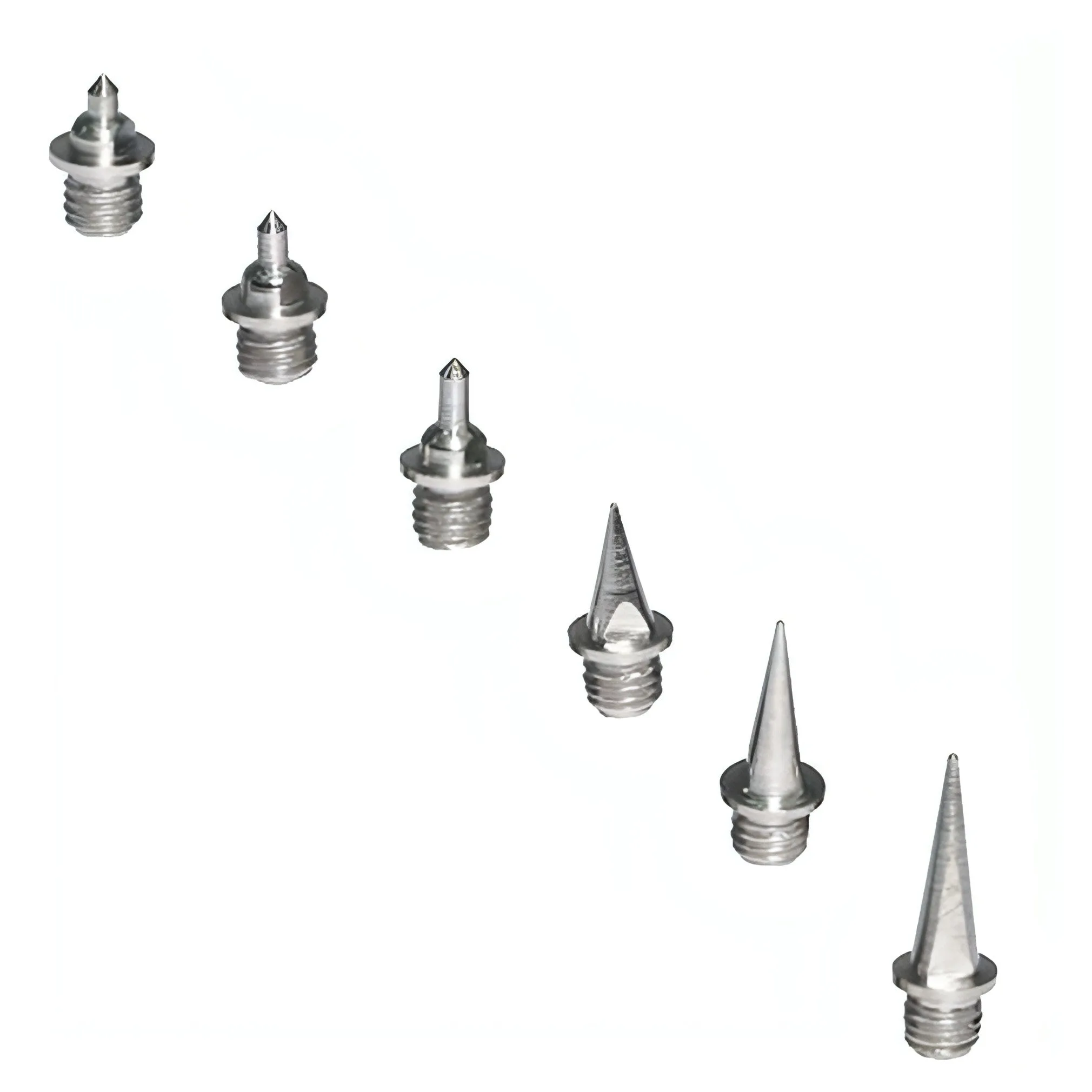More Mile Replacement Running Spike Pins - Silver