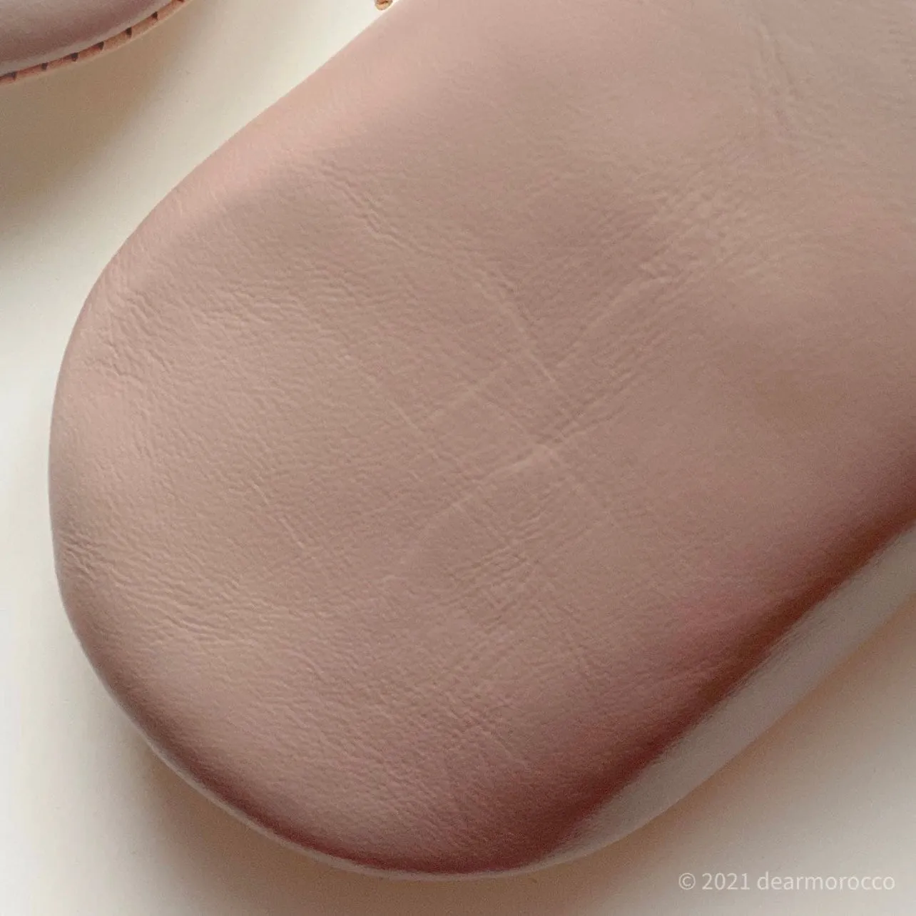 Moroccan Babouche Slippers Nude