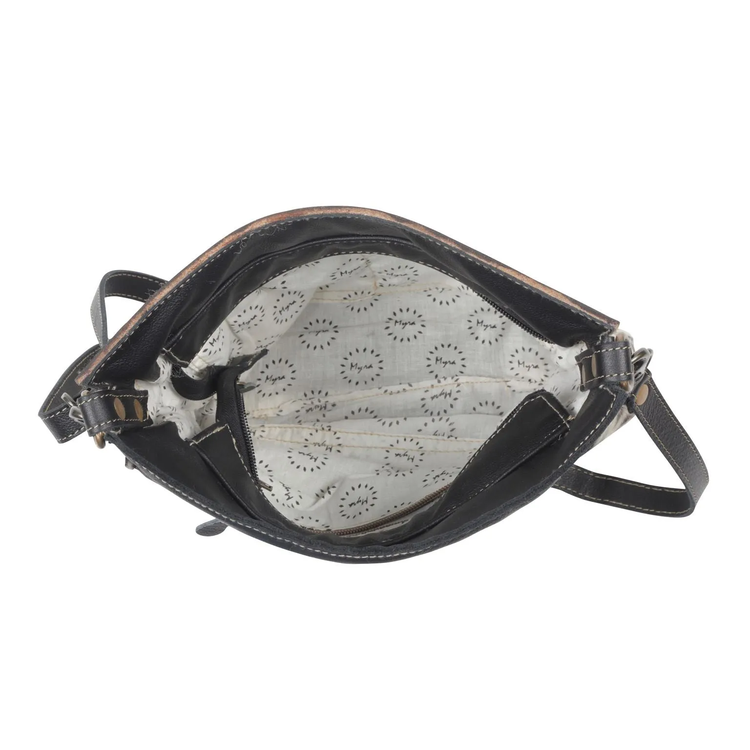 Myra Bag Snow Capped Hand-Tooled Bag