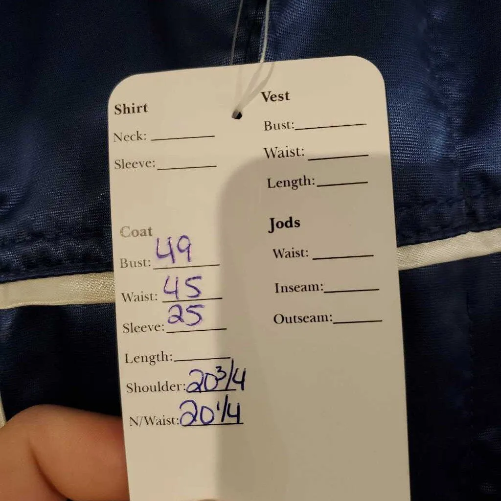 Navy and Green Road Silks XXL