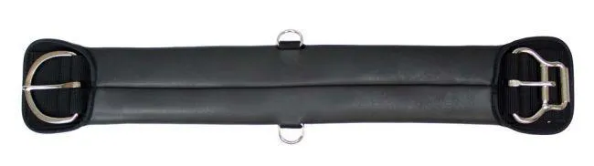 Neoprene girth with double roller buckle
