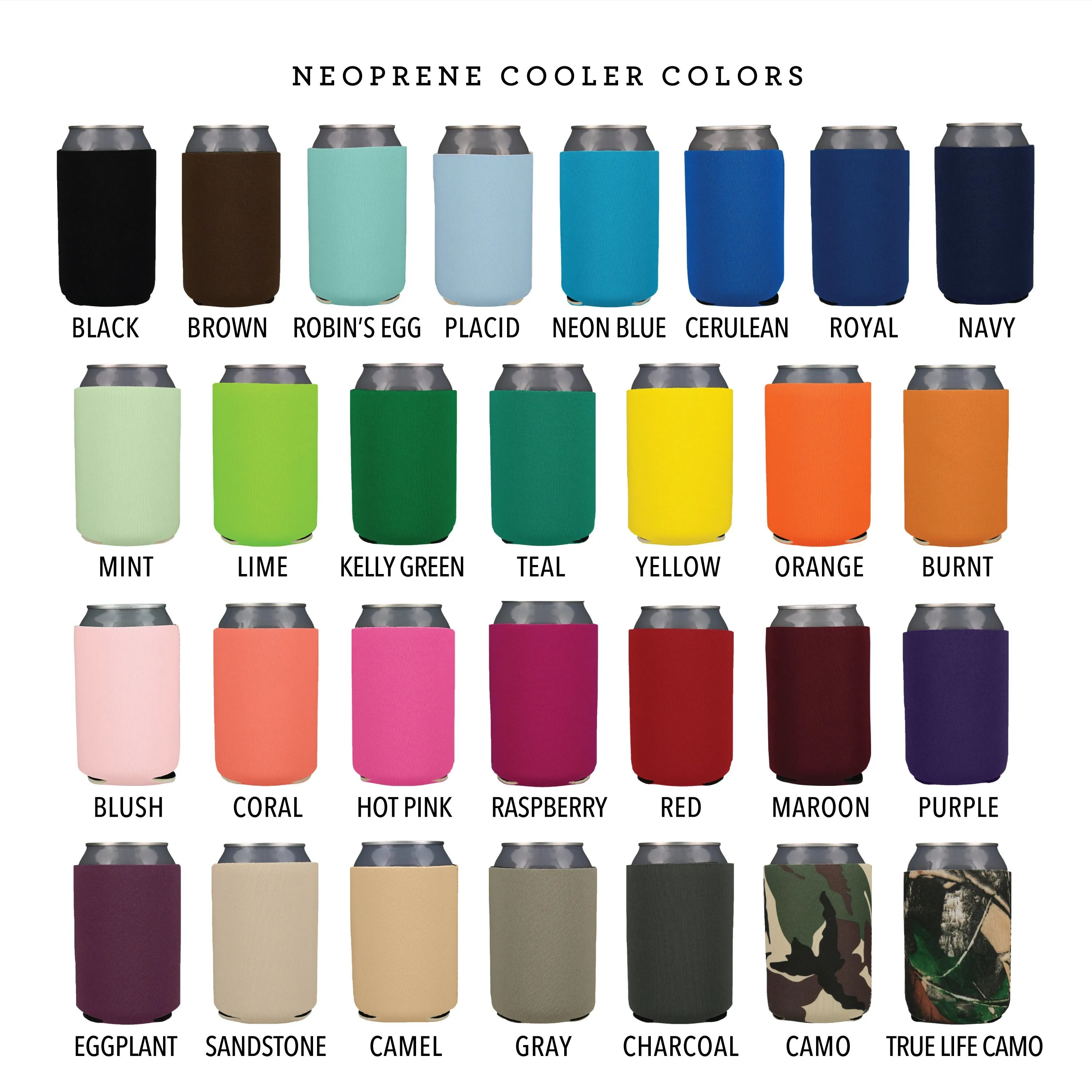 Neoprene Wedding Can Cooler #155 - Cheers to Mr and Mrs
