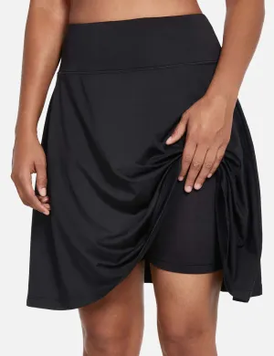 New Baleaf Laureate UPF50  Pleated Skort in Black, Sz 2X!