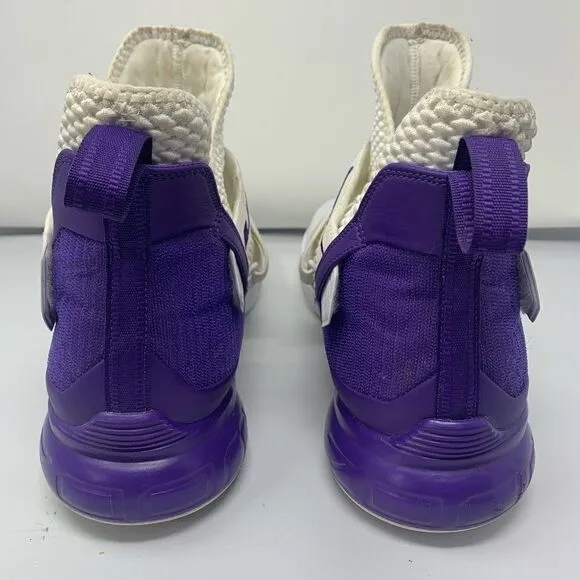 Nike Air Zoom LeBron James Soldier XII 12 TB purple and white Size 18