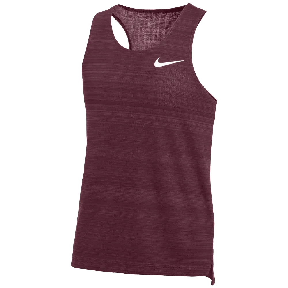 Nike Boy's Stock Dry Miler Singlet (Slim Fit)