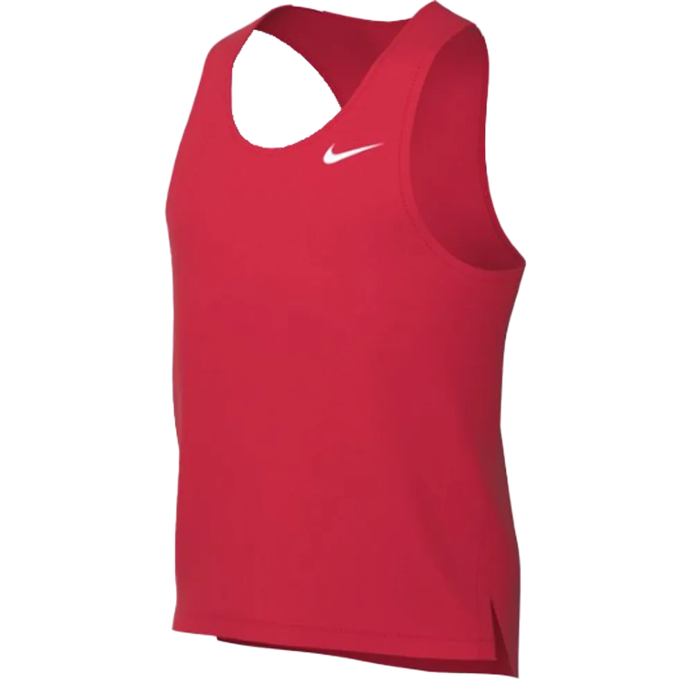 Nike Boy's Stock Dry Miler Singlet (Slim Fit)