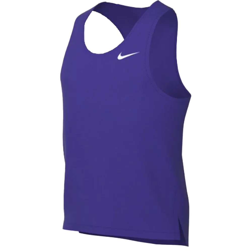 Nike Boy's Stock Dry Miler Singlet (Slim Fit)