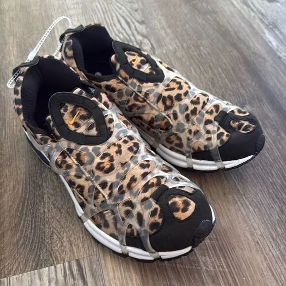 Nike Air Kukini SE Kumquat Trainers Sneakers Leopard Print