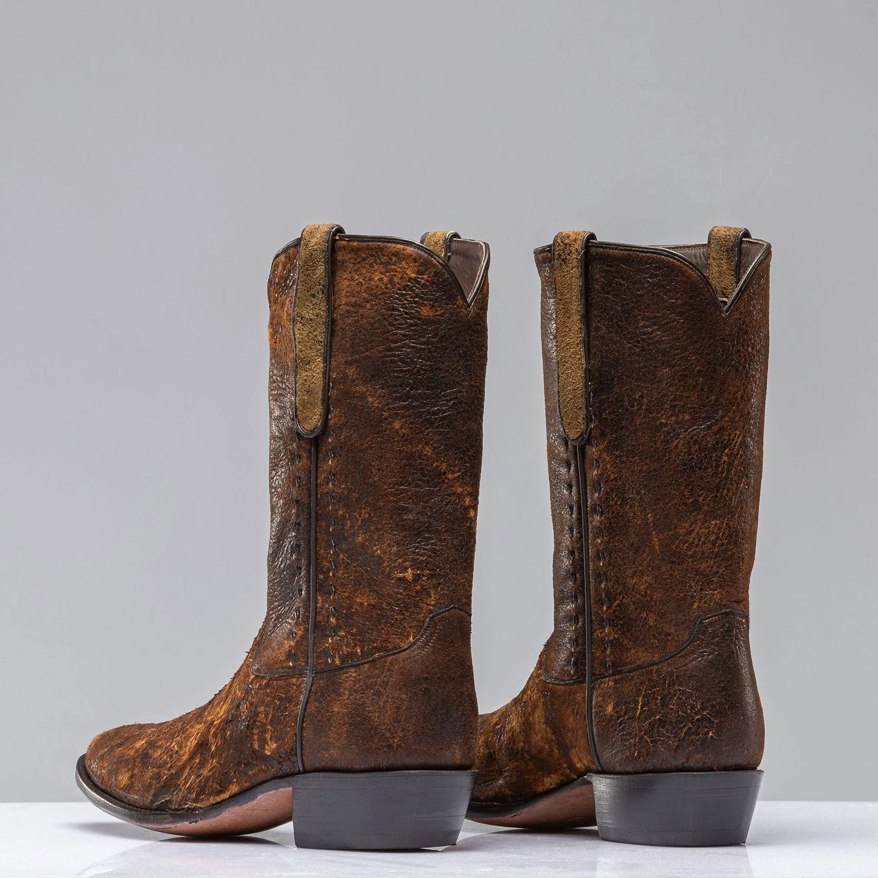 Ouray Camel Break Suede In Dark Camel