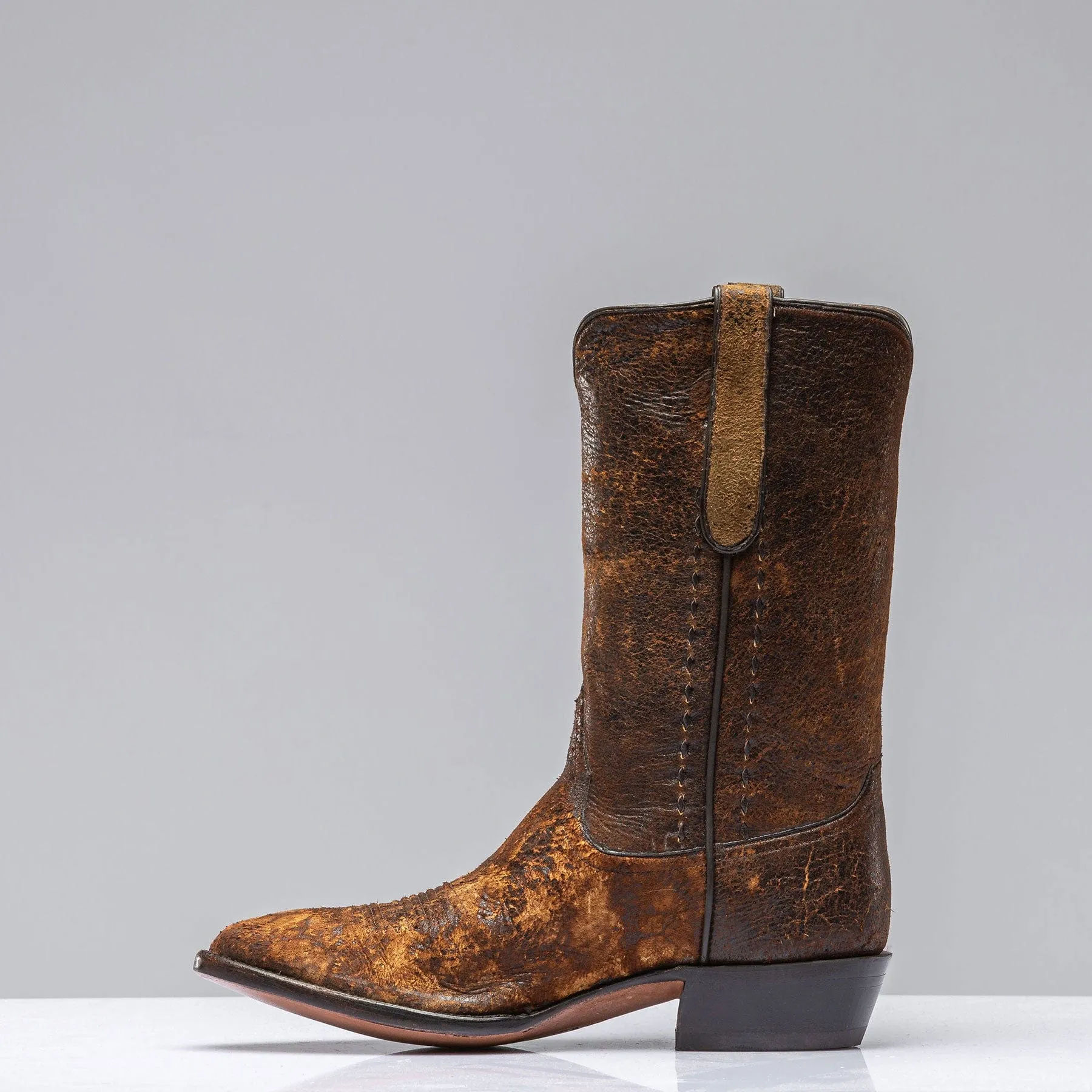 Ouray Camel Break Suede In Dark Camel