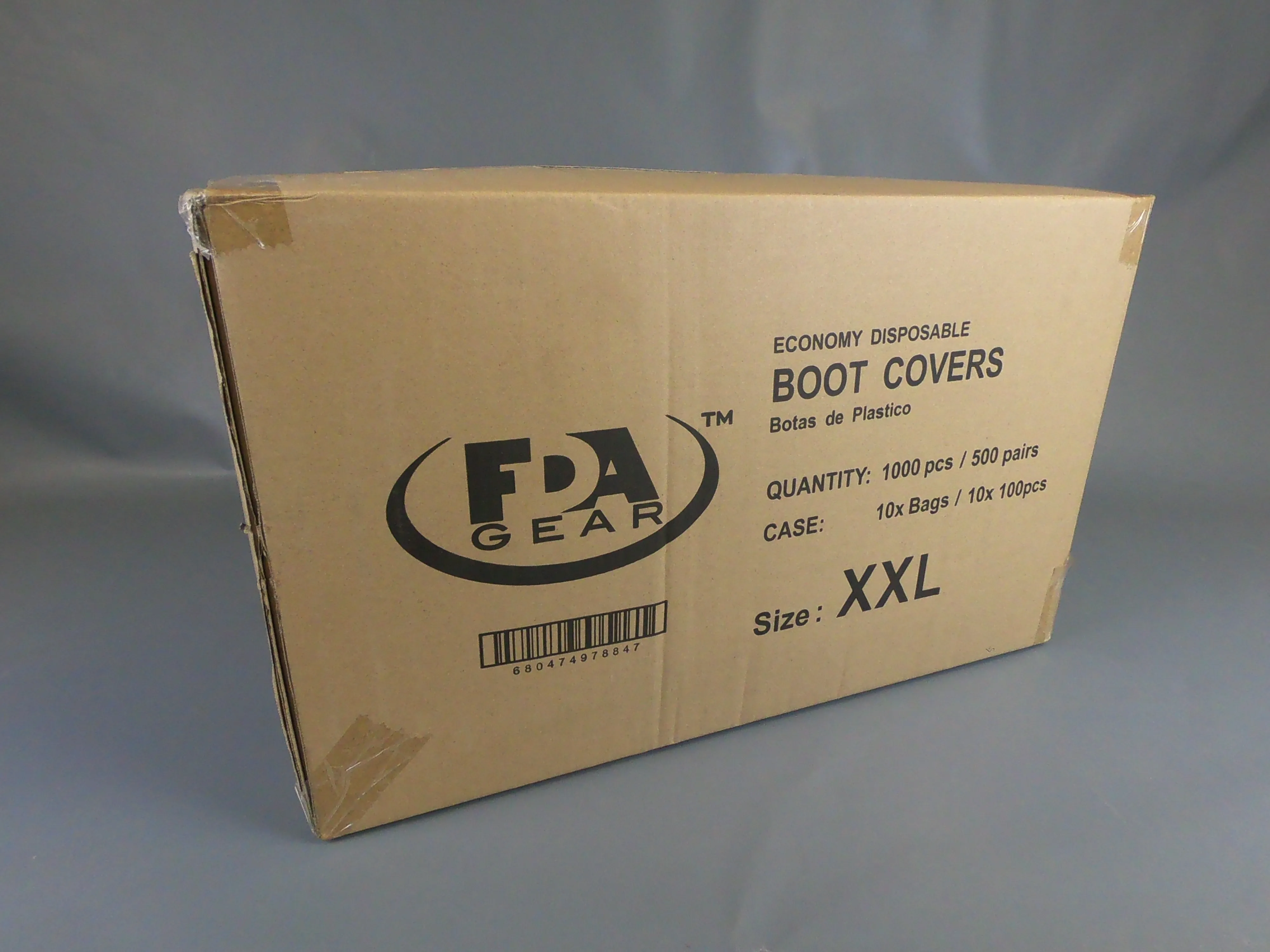 PE Boot Cover XXL / Clear