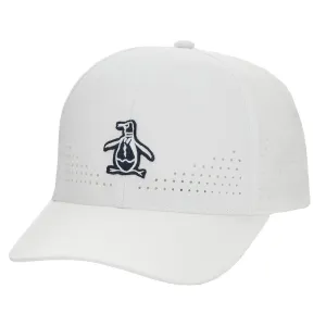 Penguin Lightweight Perforate Hat - Bright White