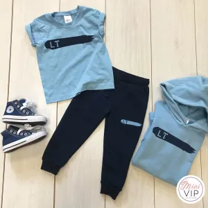 Personalised Summer Blues Tracksuit Lounge Set