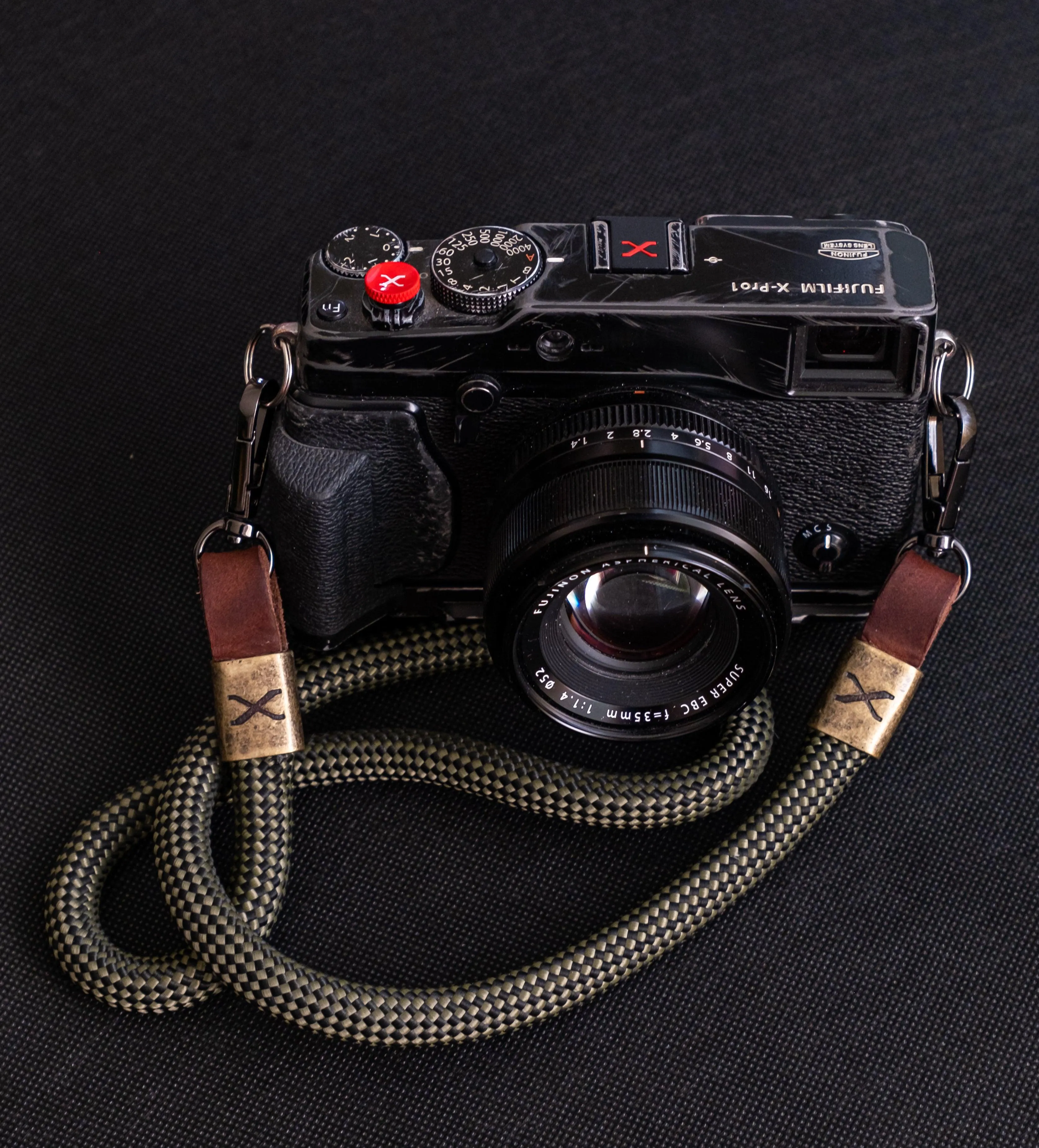 Personalized Bronze X Straps