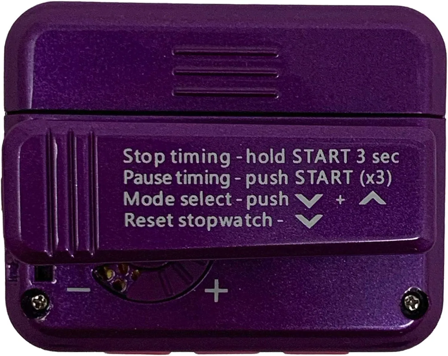 plus Interval Timer and Stopwatch (Violet/Pink)
