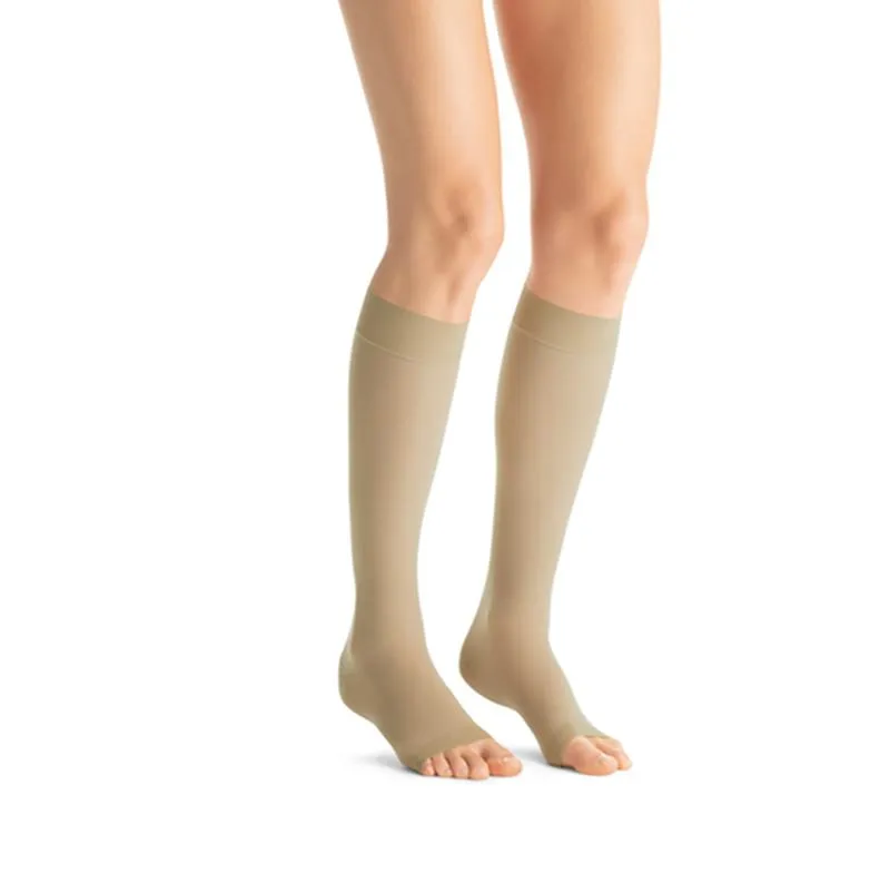 PR/1 JOBST ULTRASHEER WOMEN, KNEE HIGH, 15-20MMHG, SM, NATURAL, OPEN TOE