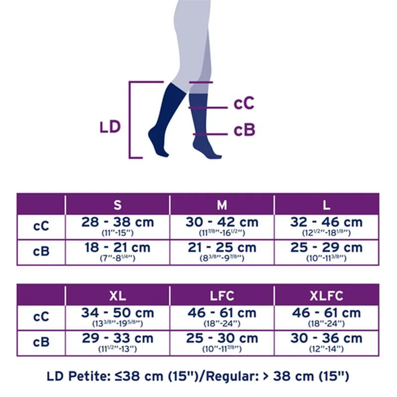 PR/1 JOBST ULTRASHEER WOMEN, KNEE HIGH, 15-20MMHG, SM, NATURAL, OPEN TOE