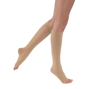 PR/1 JOBST ULTRASHEER WOMEN, KNEE HIGH, 15-20MMHG, SM, NATURAL, OPEN TOE