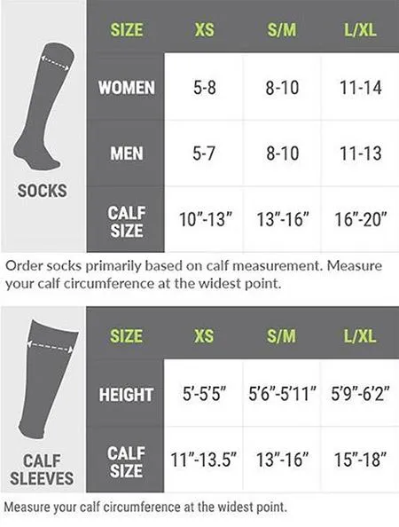 Pro Compression - Calf Sleeves, Blue
